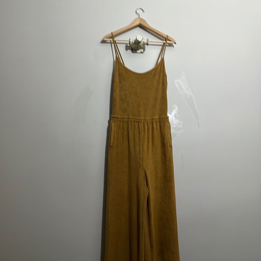 Aerie- Terry cloth jumpsuit- worn once- sz. Small.